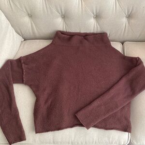 Free people brown sweater size small